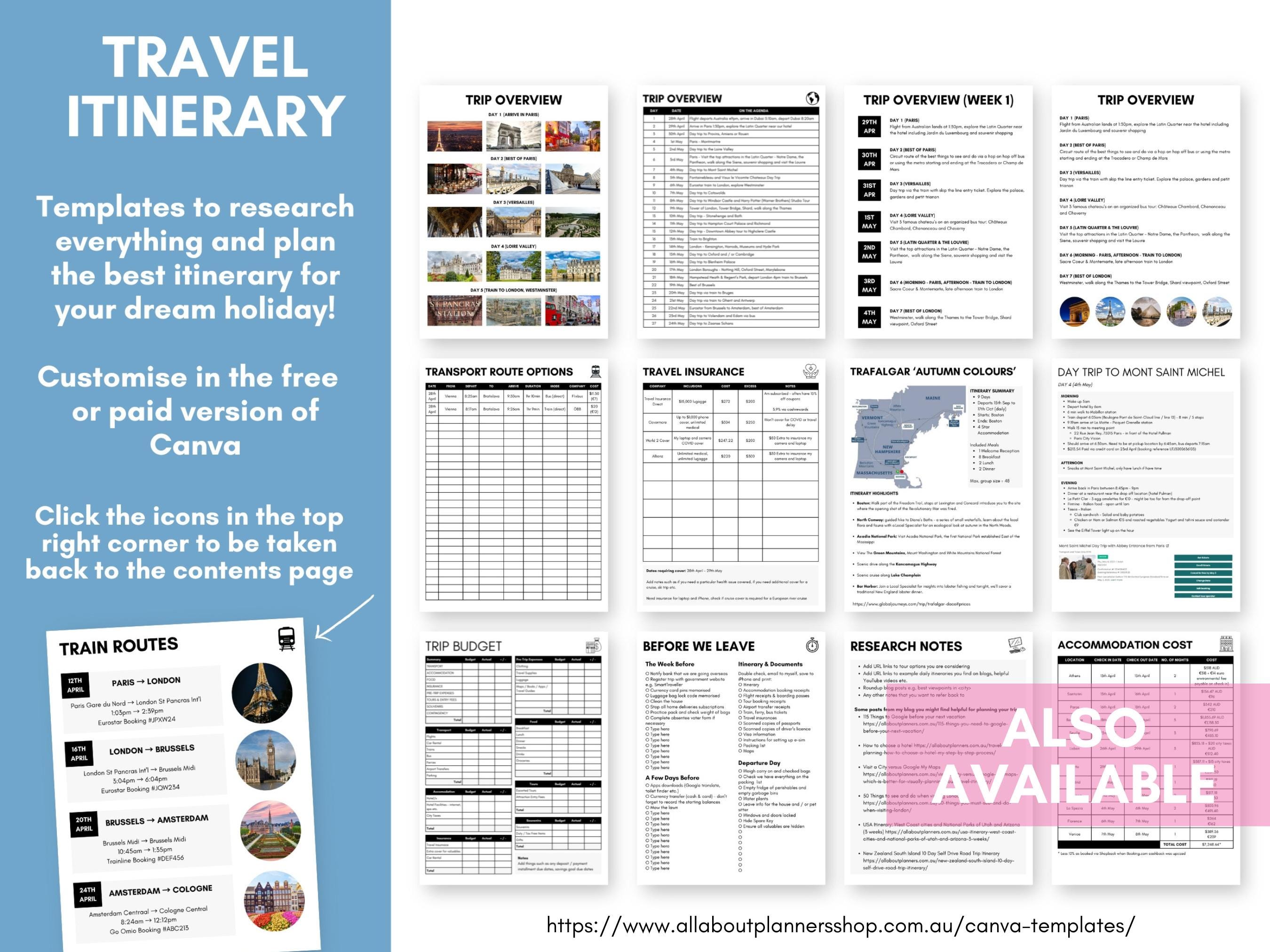 How to Organize Your Travel Itinerary: Ultimate Tips for Stress-Free Trips