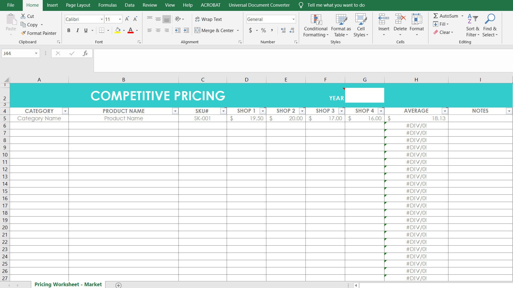 Pricing Comparison Market Research Competitor Analysis Shop Etsy Australia