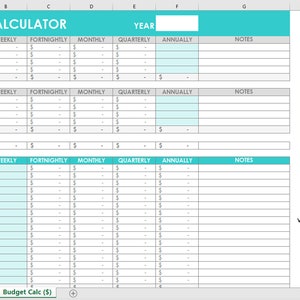 Budget calculator excel spreadsheet income expenses template tracking finance spending family actual budget monthly google sheets budgeting image 2