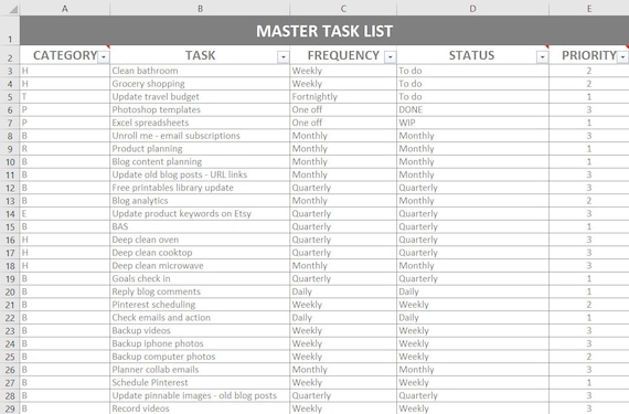 Daily Weekly Monthly Task List Template from i.etsystatic.com