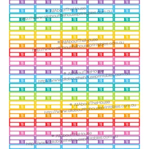 Start eindtijd afspraak planner stickers afdrukbare studie schoolwerk gemaakt voor Erin Condren ECLP pruim papier kwart doos OL104