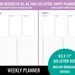 Printable Calendar 2 Page Monthly Calendar Printable Rainbow - Etsy