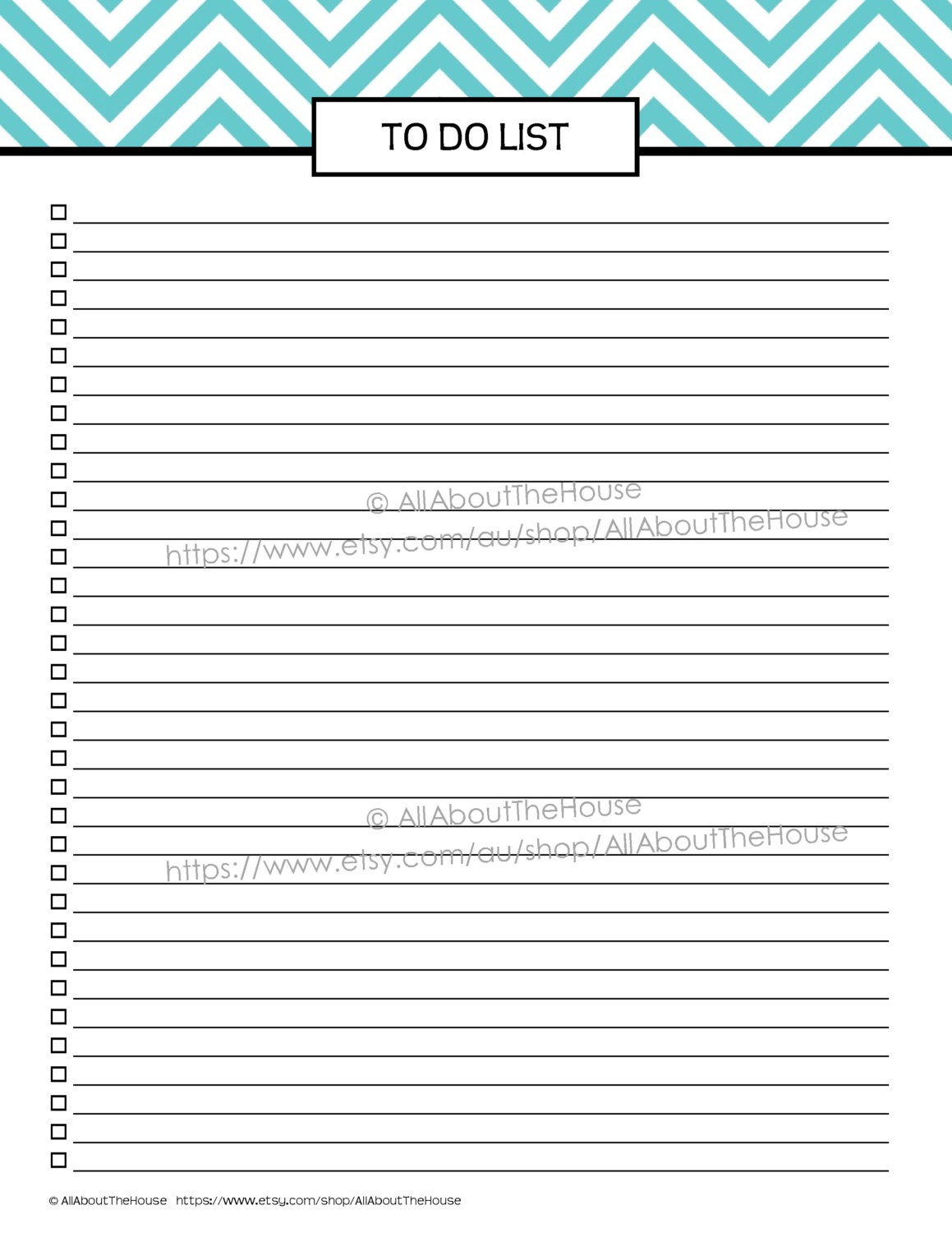 chevron to do list printable checklist perpetual pdf