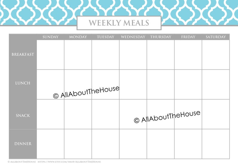 EDITABLE Recipe Binder Printables Meal Planning Recipe Sheet Recipe Card Weekly Meal Planner Month Recipe Divider Grocery List image 4