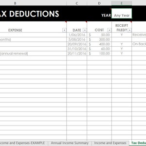 Etsy Seller Spreadsheets, shop management Tool, financial, tax reporting, profit and loss, income, expenses, spreadsheet, excel, google docs image 5