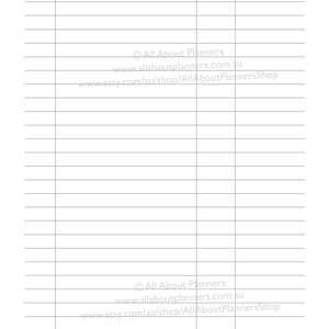 Tax Planner printable editable bill due expenses monthly annual taxes binder divider financial goals debt tracker money manage diy insert image 2