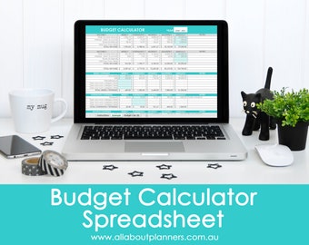 Budget calculator excel spreadsheet income expenses template tracking finance spending family actual budget monthly google sheets budgeting