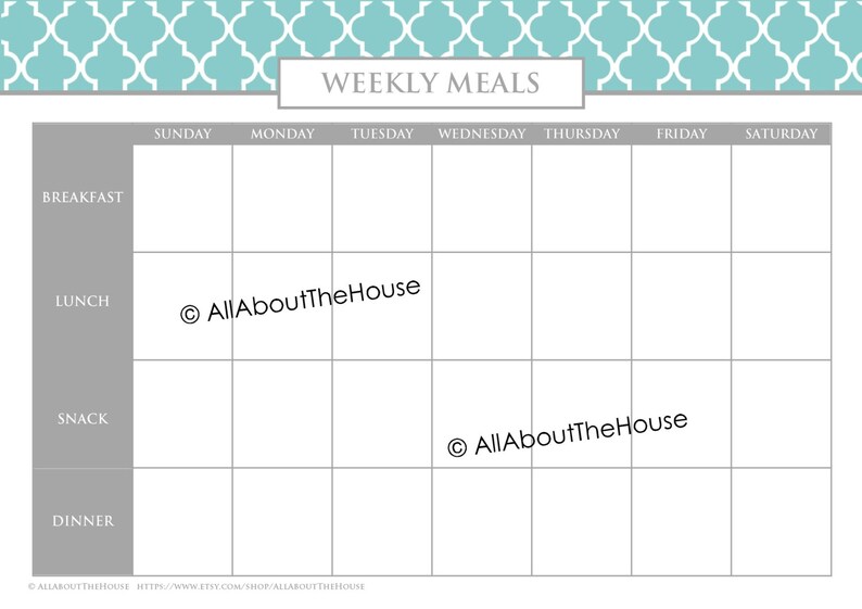 EDITABLE Recipe Binder Printables Meal Planning Recipe Sheet Recipe Card Weekly Meal Planner Month Recipe Divider Grocery List image 4