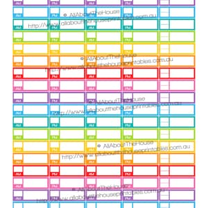 Begin eindtijd afspraak planner stickers afdrukbare studie schoolwerk 1,5 x 0,5 inch Erin Condren ECLP pruim papier of een andere planner OL021