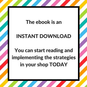 Etsy Business Ebook 54 Mistakes etsy sellers make entrepreneur, etsypreneur, success, ultimate guide, printable, Business tool, Online Store image 3