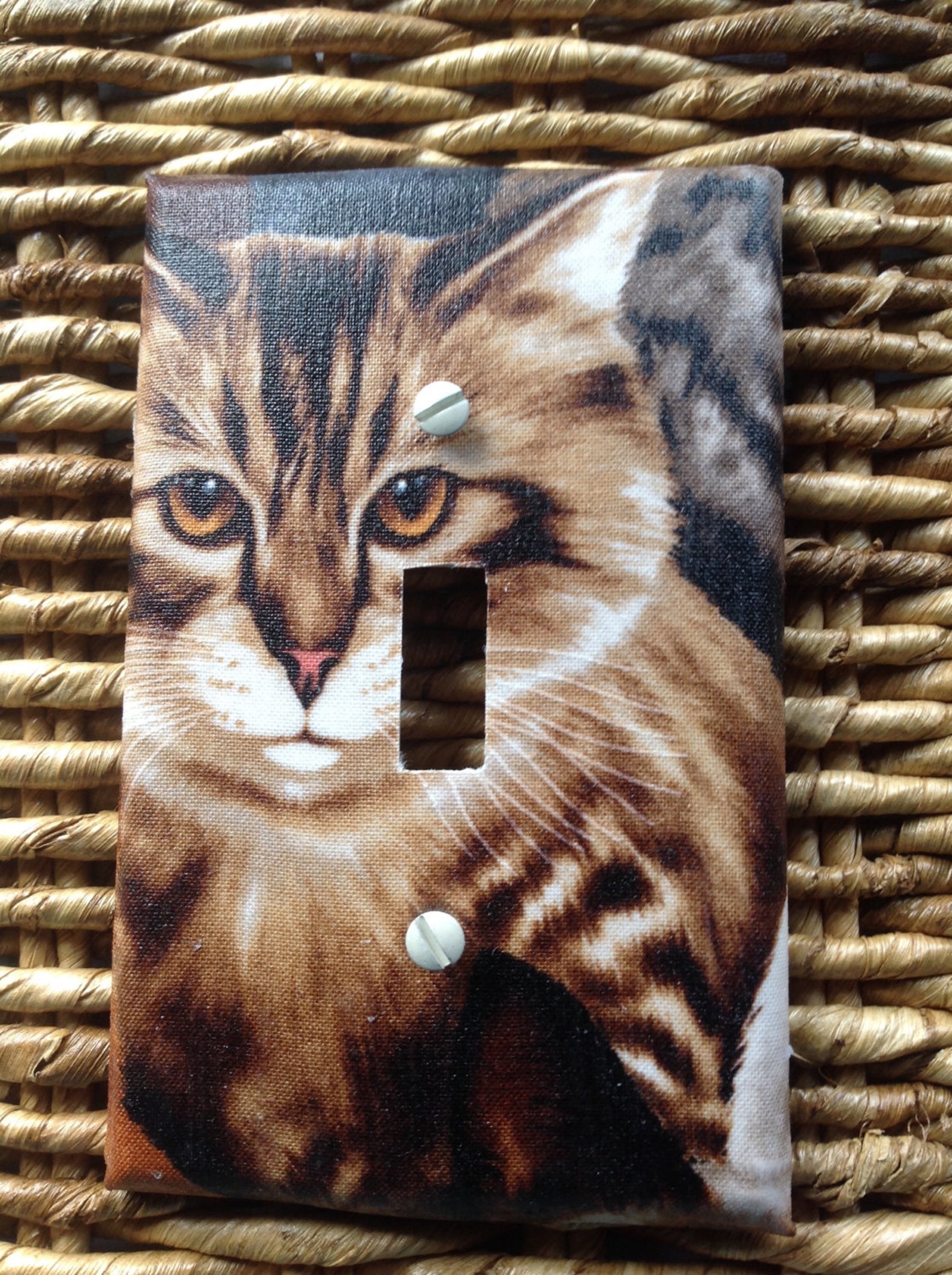 Cat Switch Plates Etsy