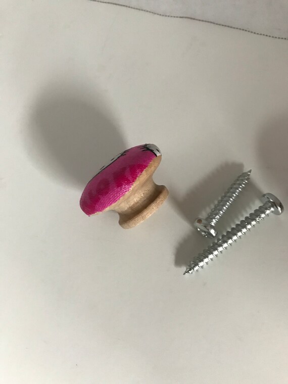 Hello Kitty Dresser Knobs One Knob And Two Screws Included Etsy