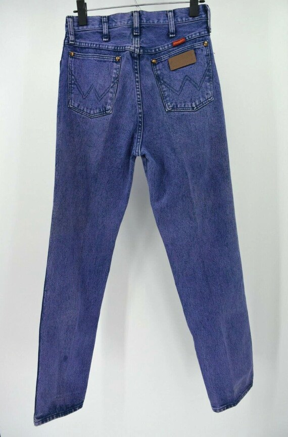 Wrangler Vintage Womens Purple Cowboy Cut Mom Jea… - image 8