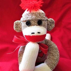 Sock Monkey Doll Classic 20&quot;
