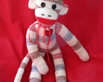 Sock Monkey Doll Classic 20