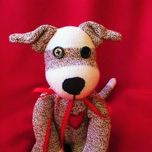 Sock Monkey Dog Fido the Faithful