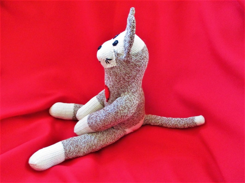 Sock Monkey Cat Child Safe Gift for Mom image 6