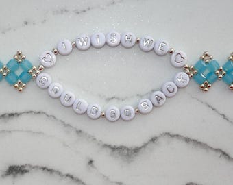 Eras Tour Beaded Friendship Bracelet: I Wish You Would (TS5)