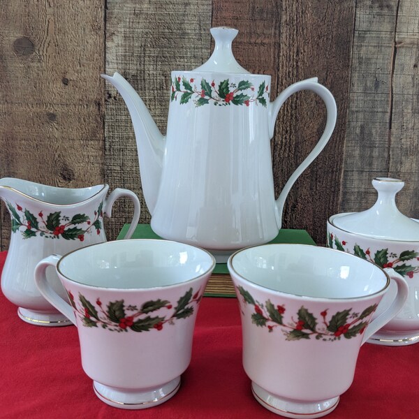 Christmas Teapot Etsy