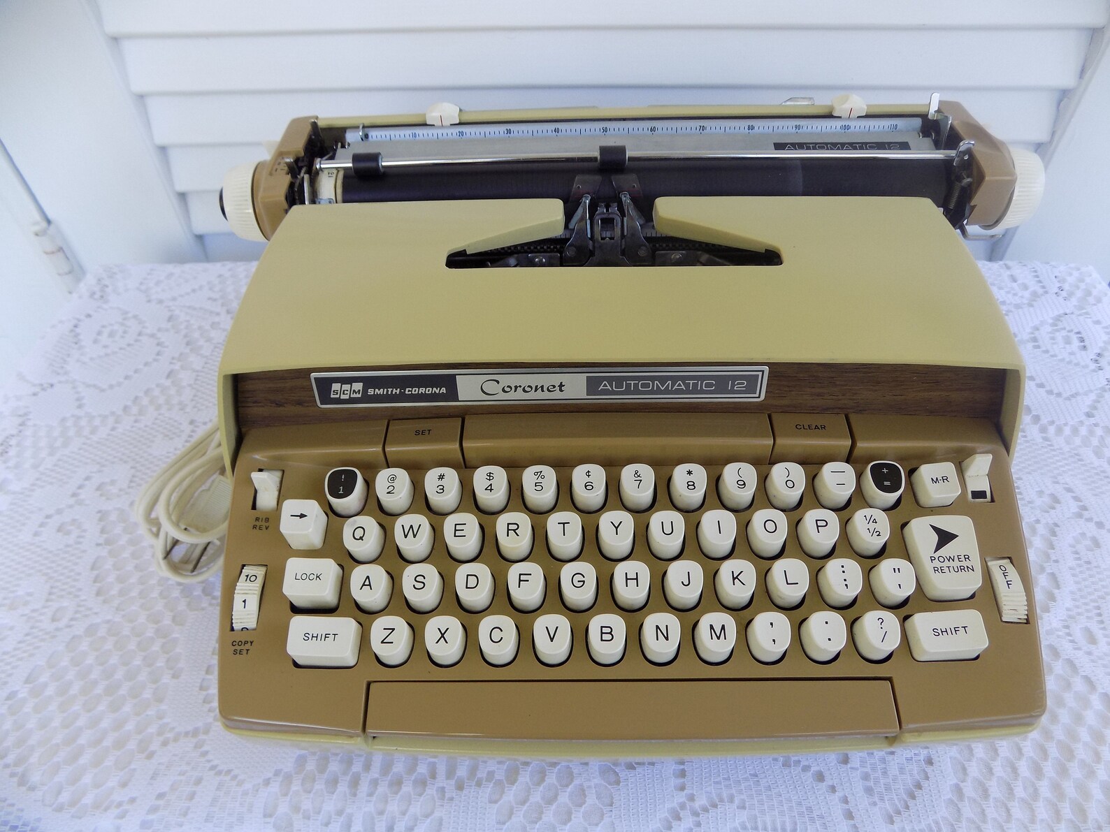 Vintage 70s SmithCorona Typewriter Vintage Typewriter Etsy