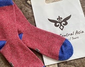 Mongolian Adult 90% Cashmere Socks Handmade Sheep Wool different design