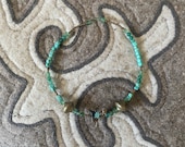 Central Asian necklace with Unique shape beads different style boho shaman turquoise