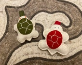 Yurt keychain felt smaller for decorations Christmas