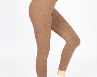 Mongolian Kazakh Wool Cashmere Pants Leggings Trousers Brown - Etsy
