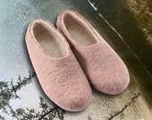 Felt Mongolian Kazakh wool slippers warm winter