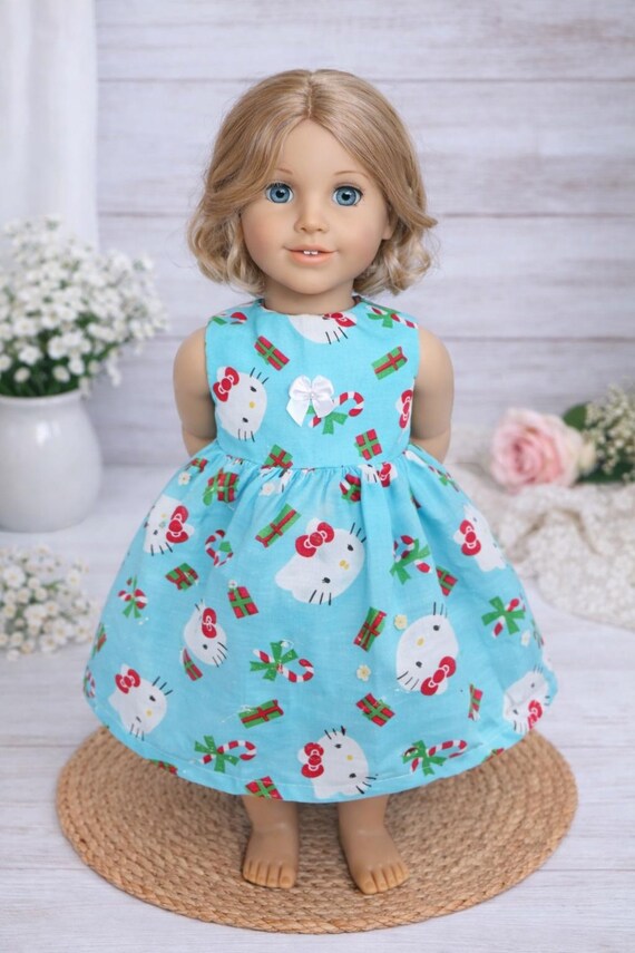Hello Kitty Holiday Dress for 18