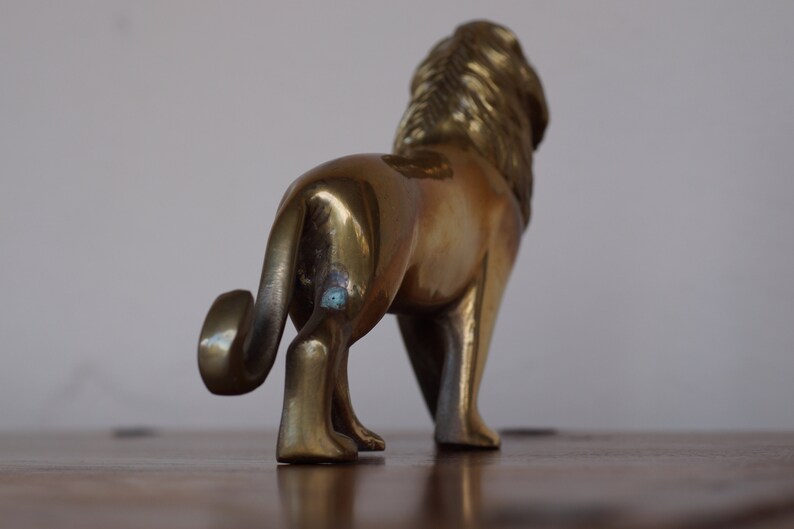 Solid Brass Lion Byzantine Sculpture - Etsy
