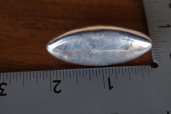 Modernist Sterling Silver Statement Earrings: Bol… - image 9