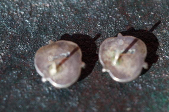 Zuni Opal Onyx Inlay Earrings - image 6