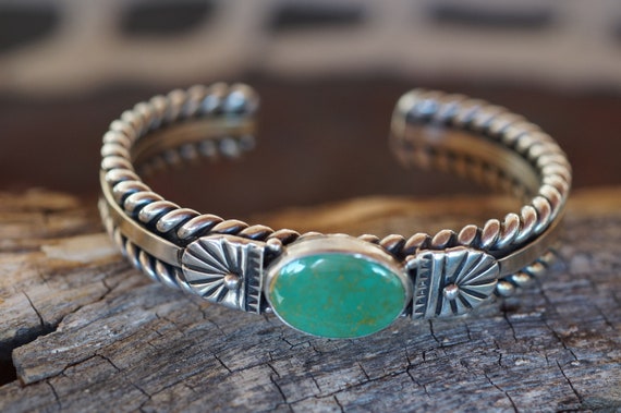 Stunning Signed Sunshine Reeves Navajo Royston Green Turquoise - Etsy