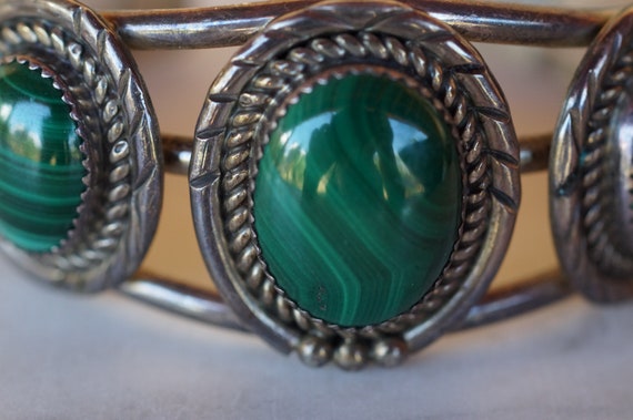 Dav Benally Amazing Native American Navajo Gaspeite Sterling Silver Bracelet Cuff Dav Benally Amazing Native American Navajo Gaspeite Sterling Silver Bracelet Cuff