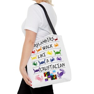 Walk Like A Crustacean Pride Bag