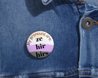 Ze/Hir Neopronoun Pronoun Pin