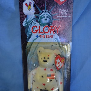 Ronald McDonald House Charities, Ty Teenie Beanie Baby, Glory The Bear, McDonald&#39;s Happy Meal Toy, New in Packaging, U.S.A.
