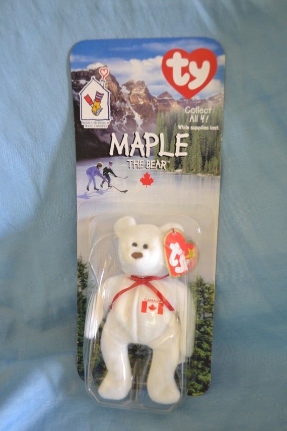 Ronald mcdonald the bear ty beanie on sale baby