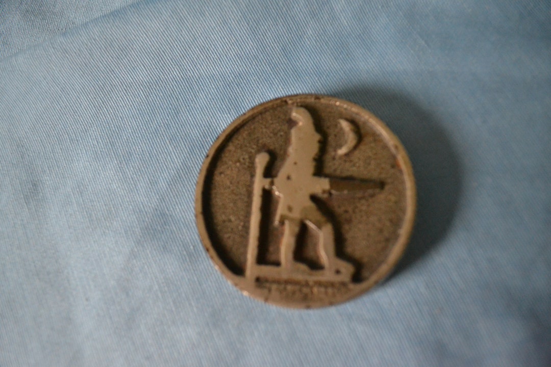 Antique Merchant Stamp, Little Heiskell, Hagerstown MD 1769, Metal ...