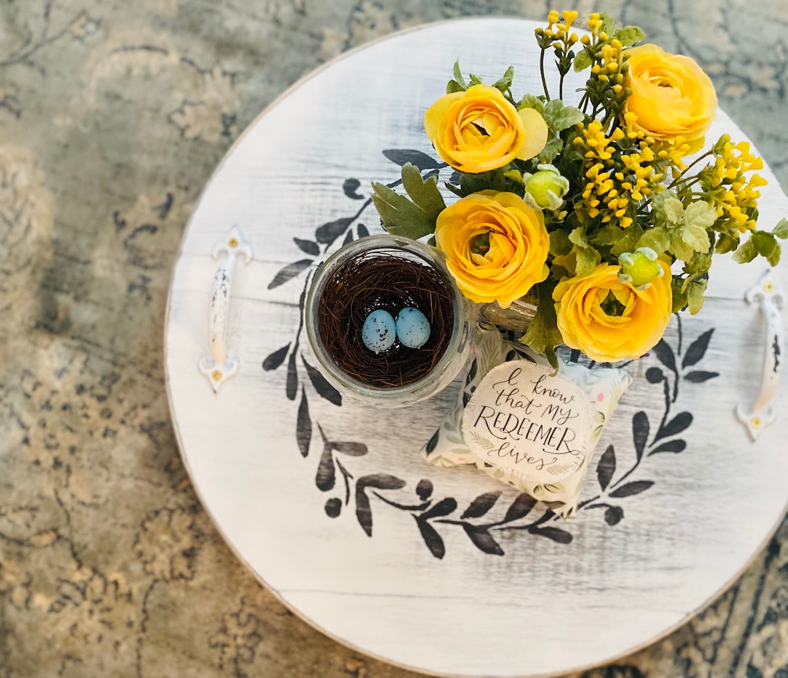 Lazy Susan/ Centerpiece/ Gift Etsy