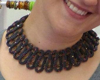 English-Tutorial Necklace "Loopy" (PDF)