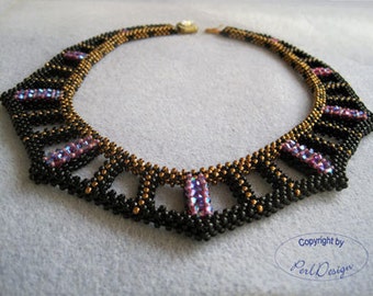 English-Tutorial Necklace "Esmeralda" (PDF, Eng.)