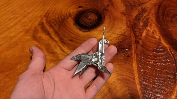 3D Printed Blade Runner Unicorn, Gaff's Origami Inspired Model