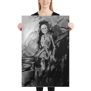 Halloween Skeleton Poster