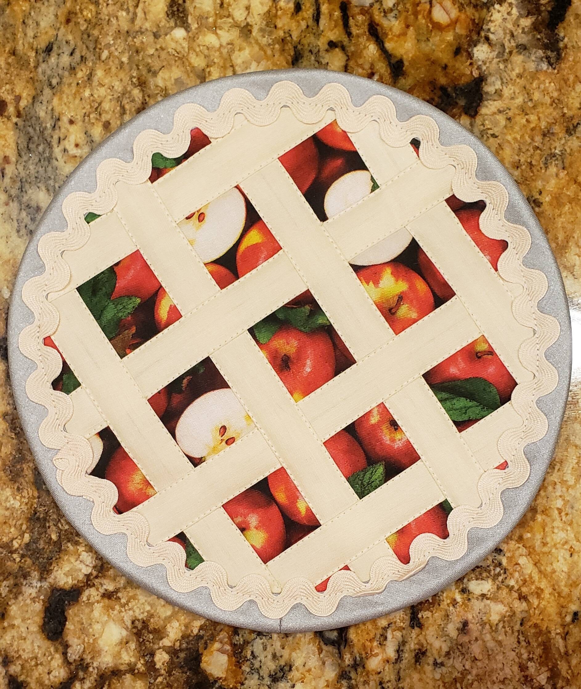 Fruit Pies quilted/ Hot Padhotpads/ pot holders / trivet / Etsy