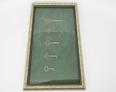 Antique Skeleton Keys Brass Key Bronze Keys Framed Eagle Lock Company