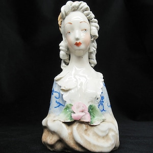 Cordey Bust Porcelain Bust Sculpture Bust Statue Cordey Figurine Hand Painted Figurine Cordey Trenton New Jersey