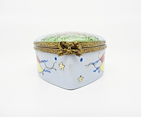 Limoges Trinket Box Limoges France Porcelain Jewe… - image 2