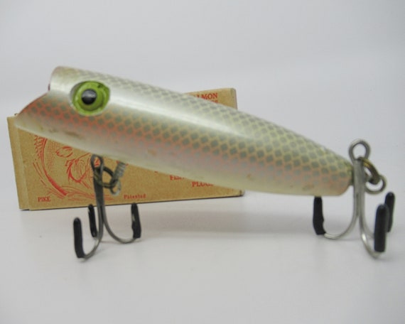 Vintage Chix Wooden Fishing Lure Plug Fishing Gift for Dad Fishing